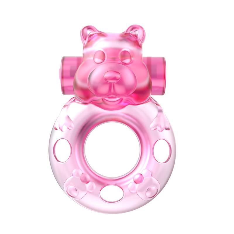 Anillo con Bala Vibradora Osito