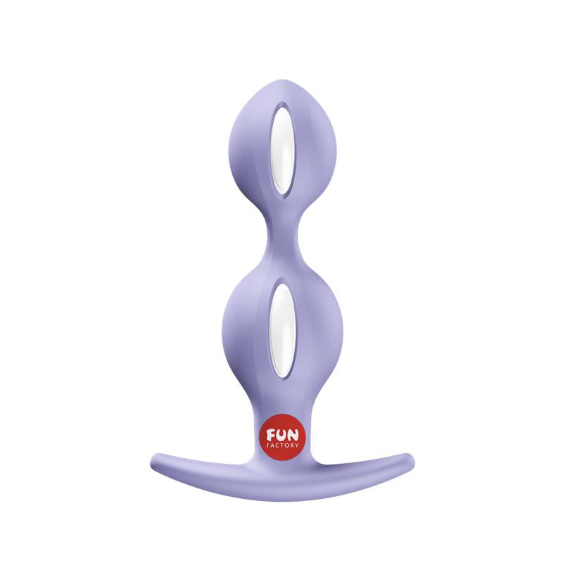 B Balls Duo Plug Anal Púrpura