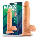 Dean Dildo Realista con Testículos 8.5 Natural