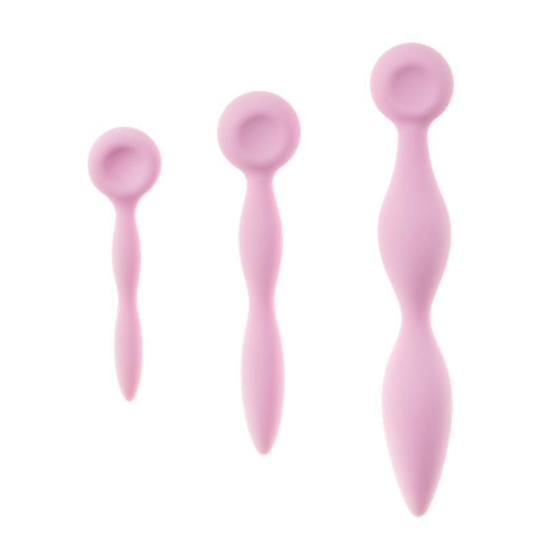 Dilatadores Vaginales Intimrelax Rosa Silicona