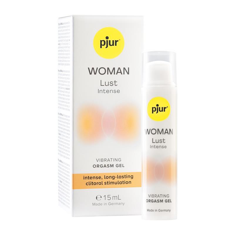 Gel Efecto Vibración Base Agua Woman Lust Intense 15 ml