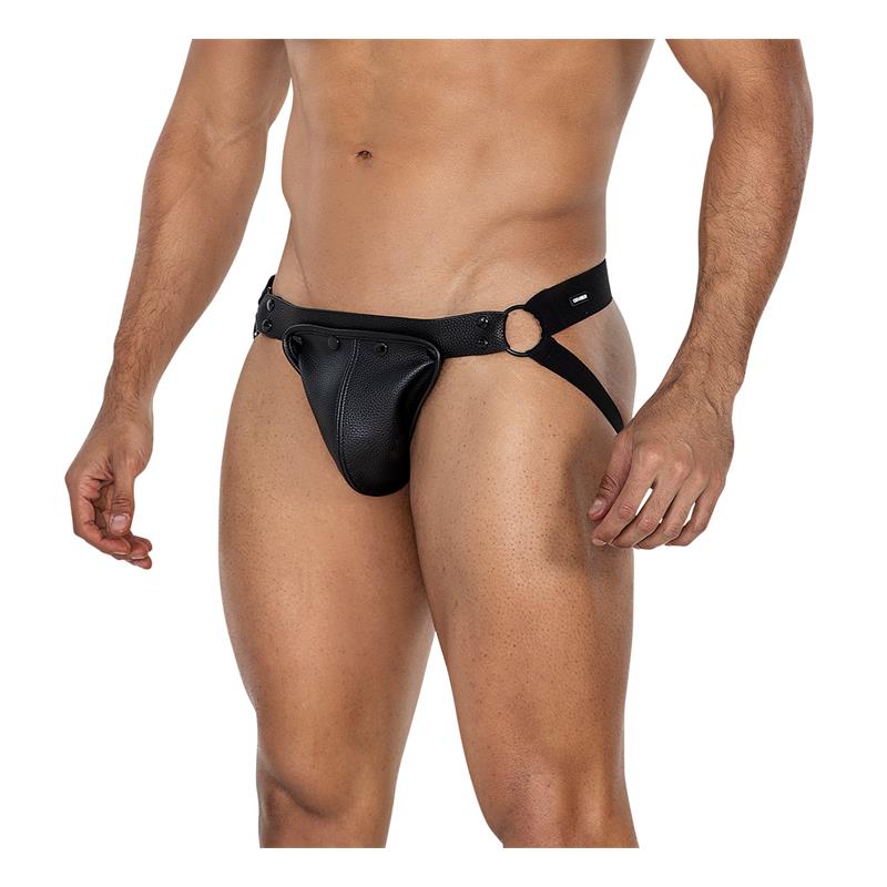 JOCKSTR4P02 Suspensorio Jock snap Negro