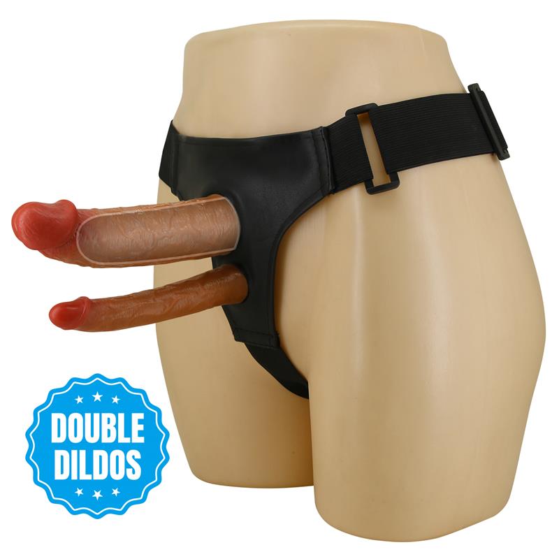 Keaven Arnés con Dildo Doble Hueco