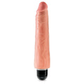 King Cock Vibrador Stiffy de 9 - Color Natural