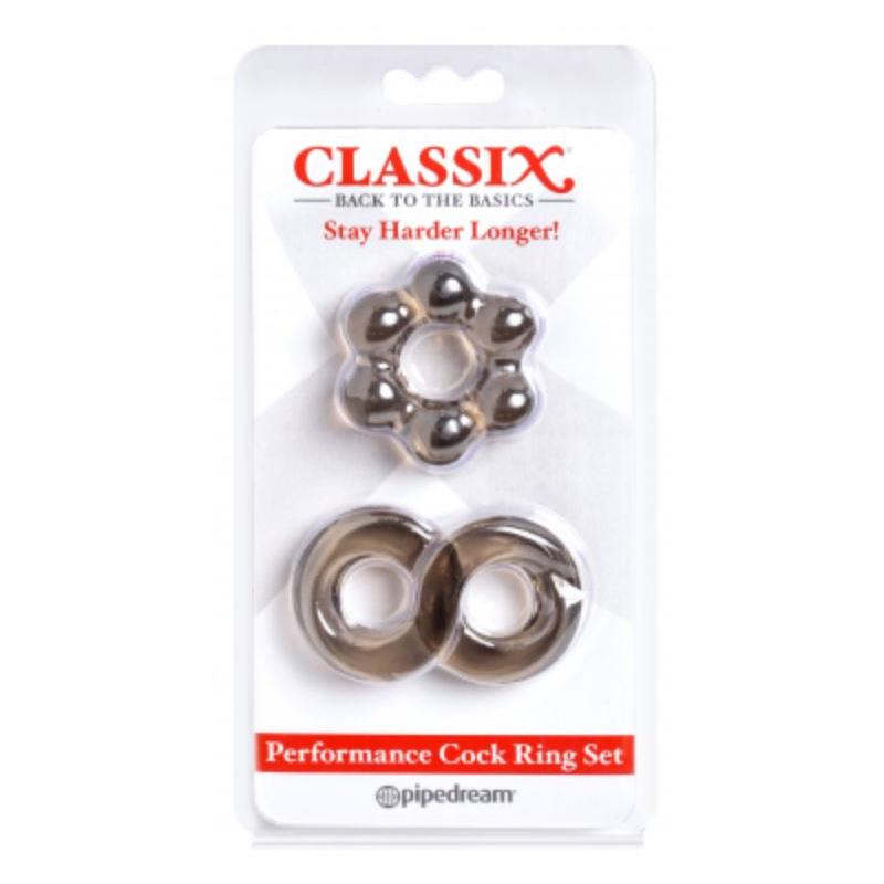 Kit Anillos para el Pene Negro