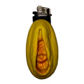 Mechero en Forma de Vagina Dorado