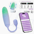 NexEgg Motion Huevo Vibrador con Thrusting App Lila/Pistacho