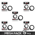 Pack de 5 Anillo Pene Ajustable Silicona Sólida 15-21 cm
