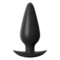 Plug Anal con Peso Interno Negro