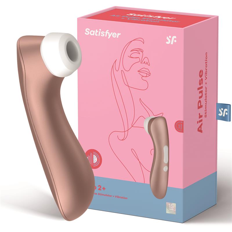 Pro 2+ Succionador con Vibración Rose Gold