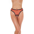 Tanga Abierto  Rojo Talla Única