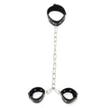Collar con Esposas Cadena Ajustables