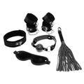 Set de Bondage 6 Piezas Negro